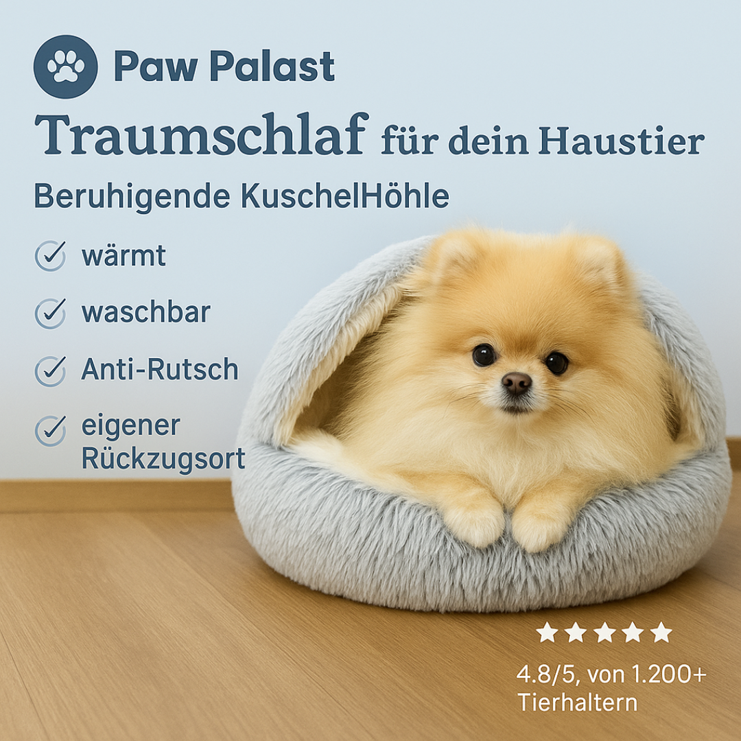 Paw Palast - Weil dein Haustier mehr verdient als nur ein Platz zum Schlafen