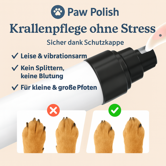 Paw Polish -der sanfte Weg zu gepflegten Krallen