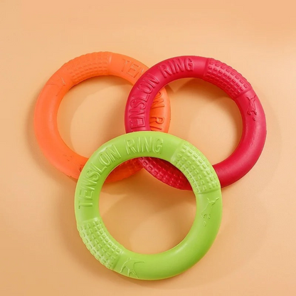 Play Buddy - Zähne schonen, Spielzeit verlängern - Der schwimmende Spaßring für aktive Hunde