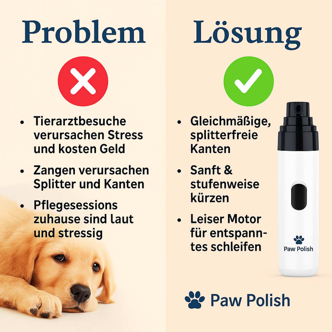 Paw Polish -der sanfte Weg zu gepflegten Krallen