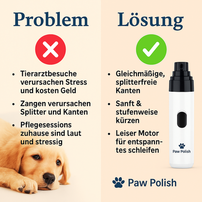 Paw Polish -der sanfte Weg zu gepflegten Krallen