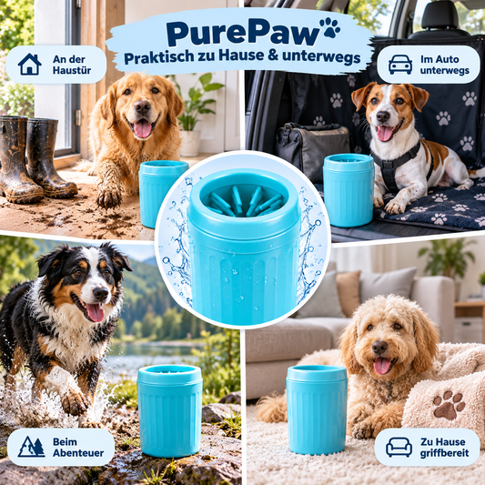 PurePaw - Saubere Pfoten nach jedem Spaziergang